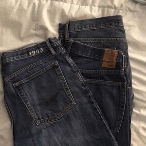Three pairs of jeans!  Assorted cuts